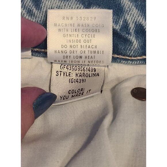 GRLFRND Denim Karolina Button Fly High Rise Skinny Jeans in You Made It | 29 EUC - Picture 11 of 12